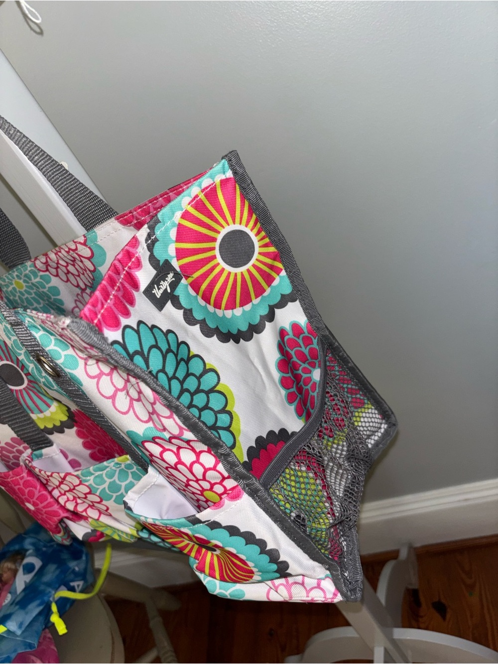 thirty-one Floral Patterned Tote. TSA approved